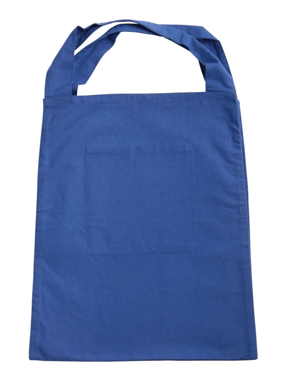 World Market Blue Easy Peasy Canvas Tote Bag - Picture 3 of 3